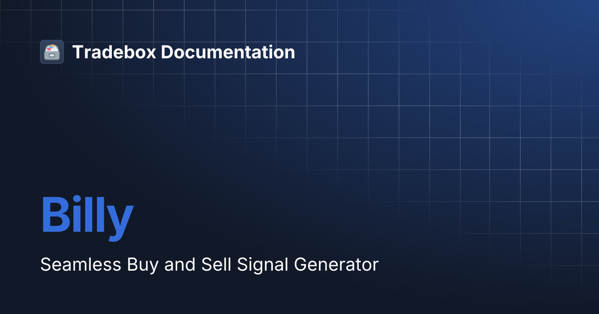 Billy | Tradebox Documentation