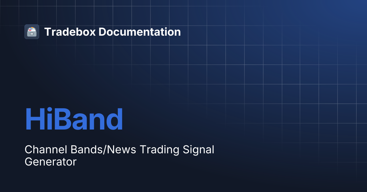 HiBand | Tradebox Documentation